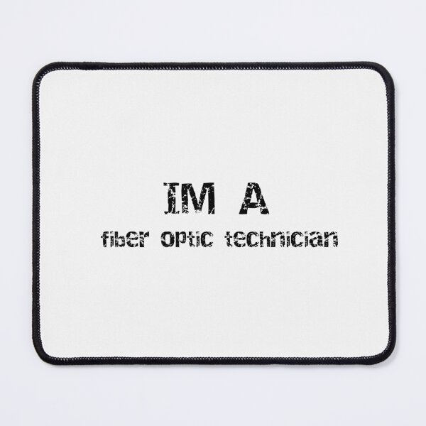 Item preview, fiber optic technician designed and sold by sarina G.