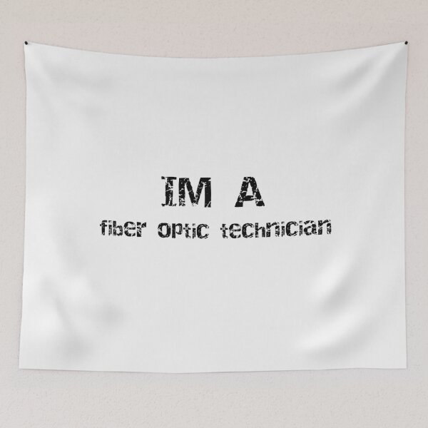 Item preview, fiber optic technician designed and sold by sarina G.