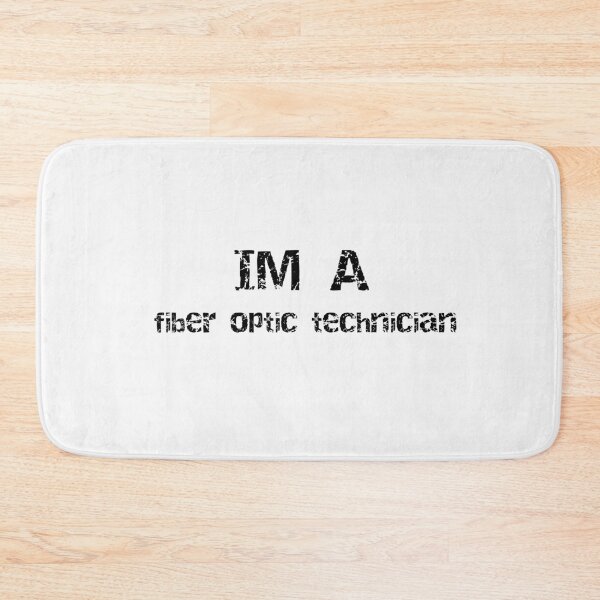Item preview, fiber optic technician designed and sold by sarina G.