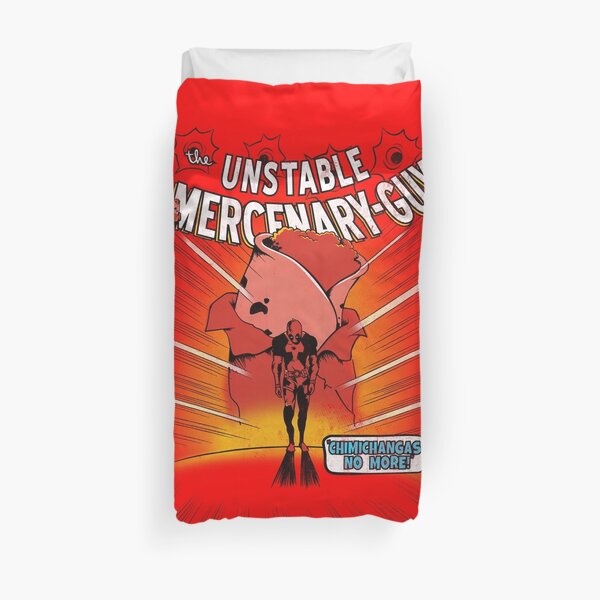 Unstable Mercanary Guy Duvet Cover