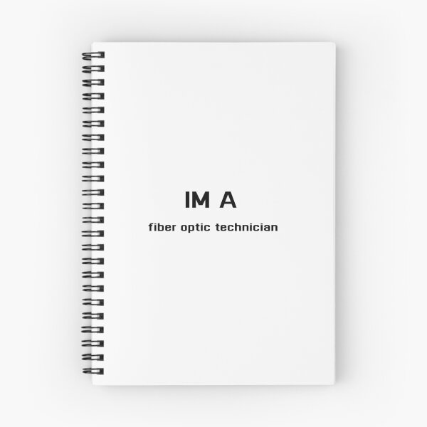 Item preview, fiber optic technician designed and sold by sarina G.