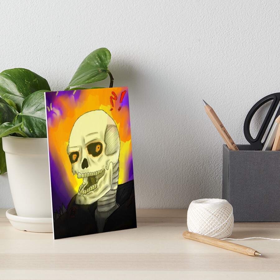 Item preview, Art Board Print designed and sold by ONEJELLOFISTart.