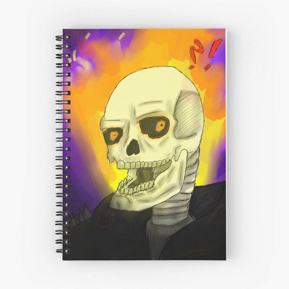 Item preview, Spiral Notebook designed and sold by ONEJELLOFISTart.
