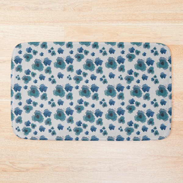 Item preview, Blue watercolor flowers designed and sold by Marina Khromova.