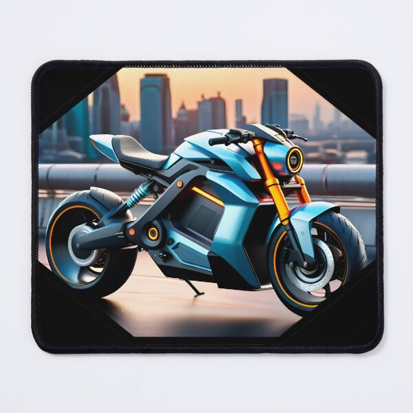 Item preview, Futuristic Fun The Electric Motorcycle Adventure designed and sold by TheArtOfPat.