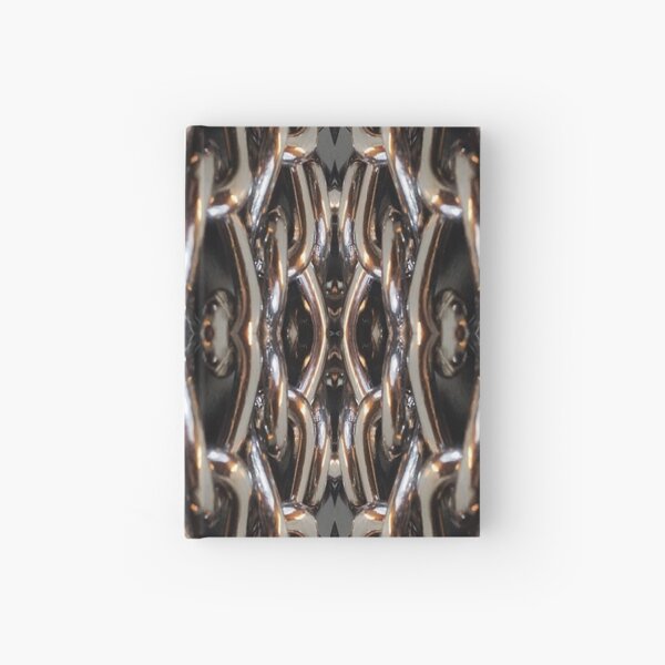 Picture, illustration, structure, framework, marking, colours, fashionable, trendy Hardcover Journal