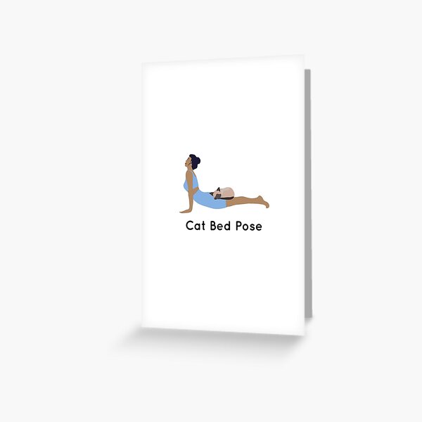 Item preview, Cat Bed Pose designed and sold by FunandWhimsy.