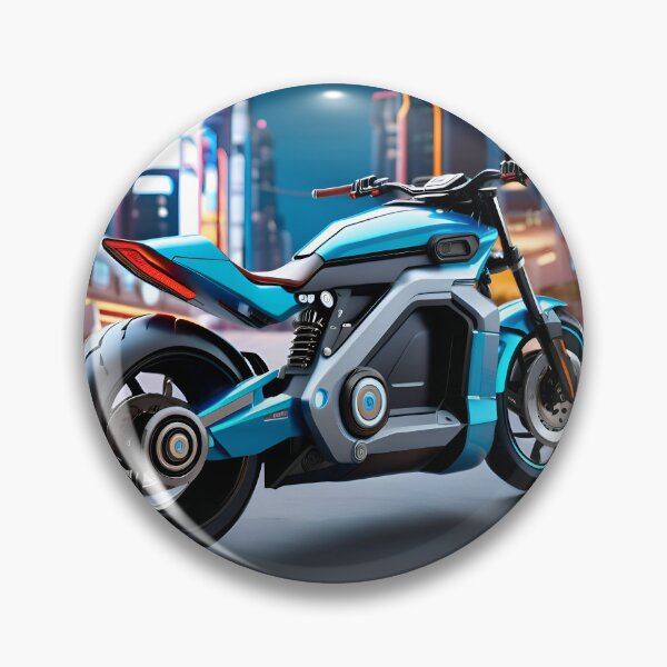 Item preview, Futuristic Fun The Electric Motorcycle Adventure designed and sold by TheArtOfPat.
