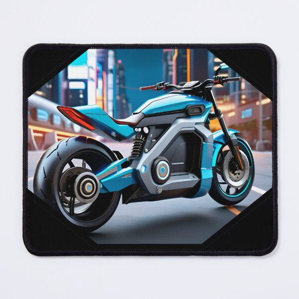 Item preview, Futuristic Fun The Electric Motorcycle Adventure designed and sold by TheArtOfPat.