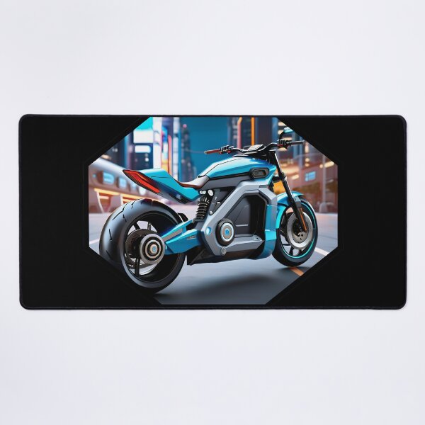 Item preview, Futuristic Fun The Electric Motorcycle Adventure designed and sold by TheArtOfPat.