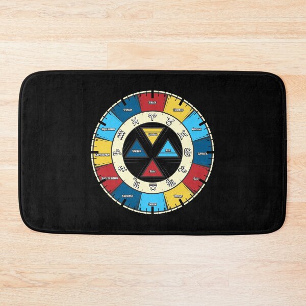 Item preview, wall clock, mandala, horoscope and elements designed and sold by Numbers-Art.