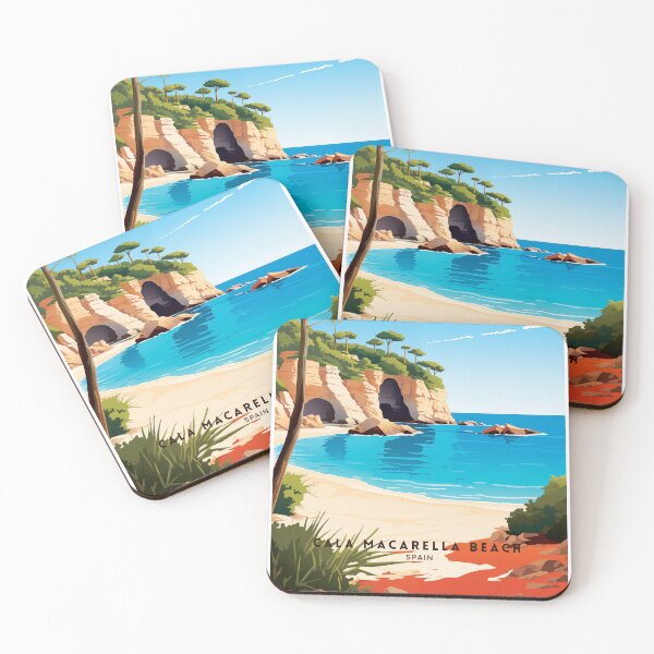Item preview, Cala Macarella: Menorca's Hidden Gem designed and sold by NeuralVibe.