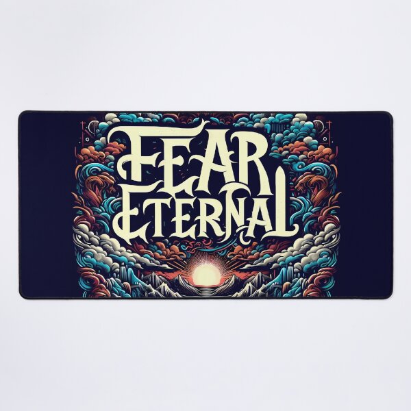 Item preview, FEAR ETERNAL, typography designed and sold by maxmaj.