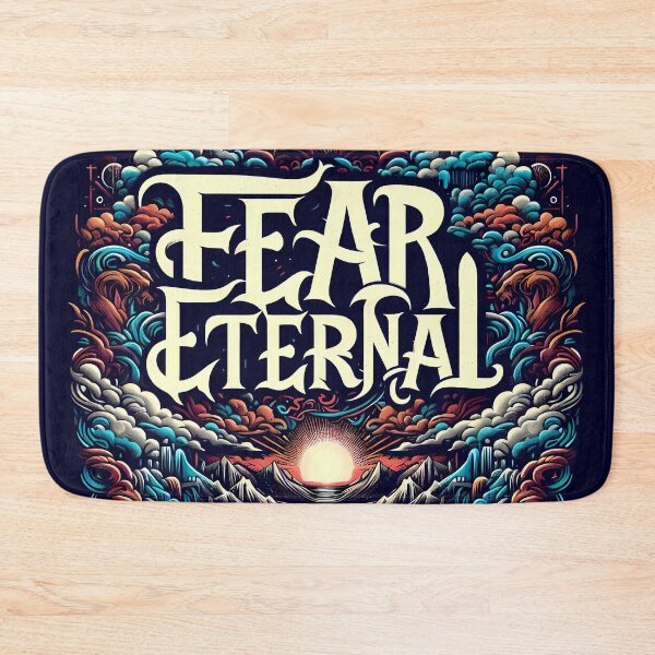 Item preview, FEAR ETERNAL, typography designed and sold by maxmaj.