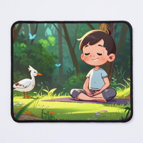 Item preview, Little boy does yoga designed and sold by Astralia.