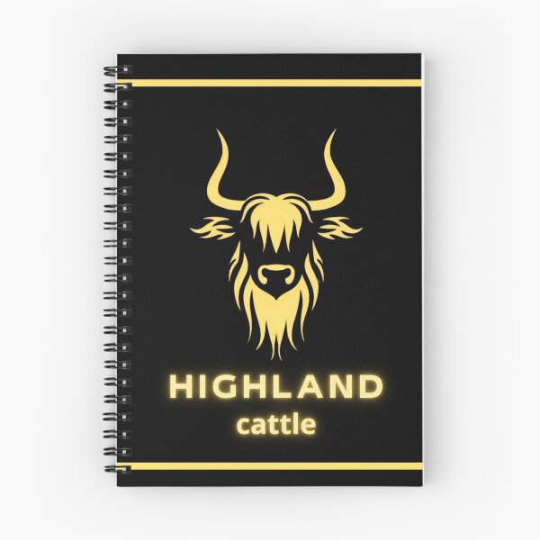 Item preview, Highland cattle, black logo designed and sold by silent-violin.