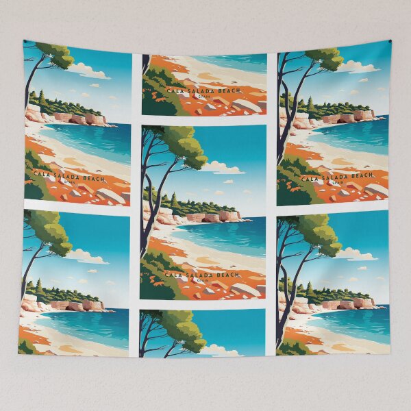 Item preview, Cala Salada: Ibiza's Secluded Paradise designed and sold by NeuralVibe.