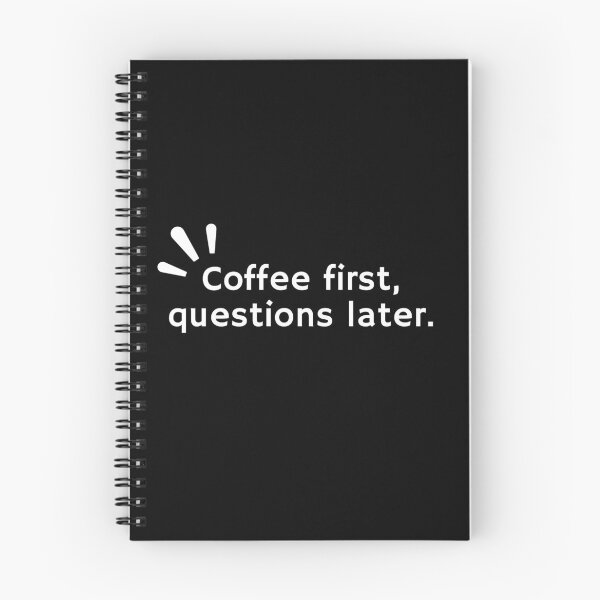 Item preview, Coffee first, questions latter designed and sold by Kingkham-Design.