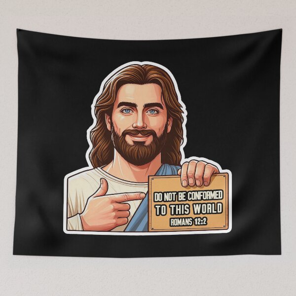 Item preview, Romans 12:2 Do Not Be Conformed To This World designed and sold by plushism.