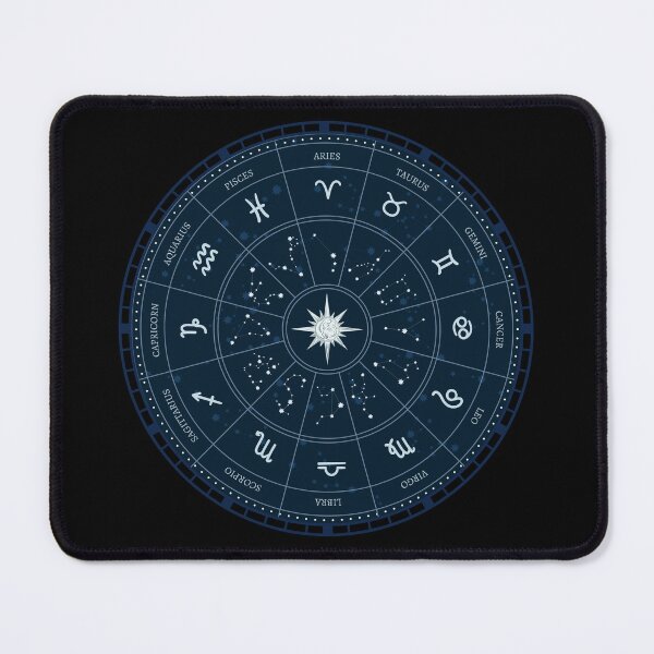 Item preview, wall clock, mandala, horoscope designed and sold by Numbers-Art.