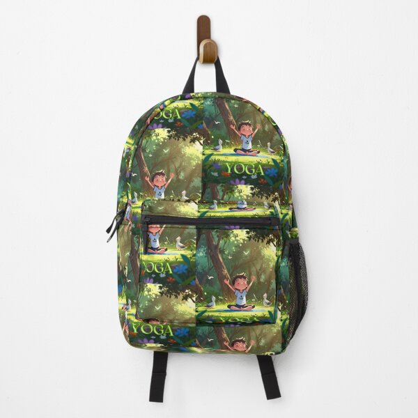 Item preview, Little boy yoga in the forest designed and sold by Astralia.