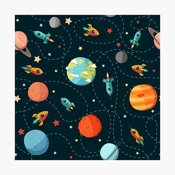 Space Adventure Photographic Print