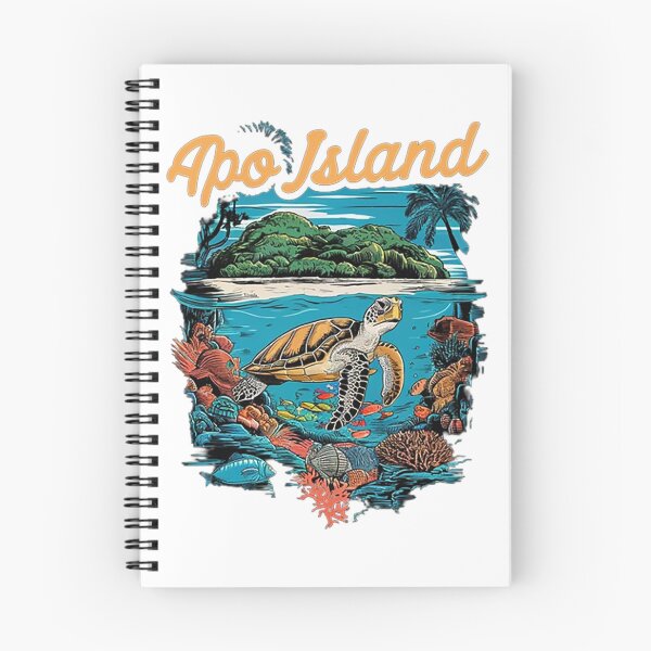 Item preview, Apo Island T-Shirt Hoodie Stickers Hat iPhoneCase MousePad Pillow ArtPrint Cards Posters Mugs Bags Clock Apron designed and sold by likbatonboot.