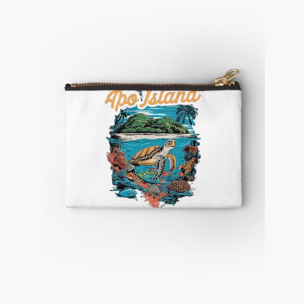 Item preview, Apo Island T-Shirt Hoodie Stickers Hat iPhoneCase MousePad Pillow ArtPrint Cards Posters Mugs Bags Clock Apron designed and sold by likbatonboot.