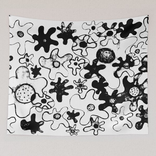 Item preview, Monochrome Flowers designed and sold by pens.