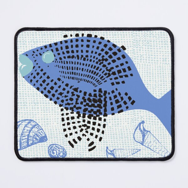 Item preview, "Fish And Sea Shells" By SalsySafrano. designed and sold by SalsySafrano.