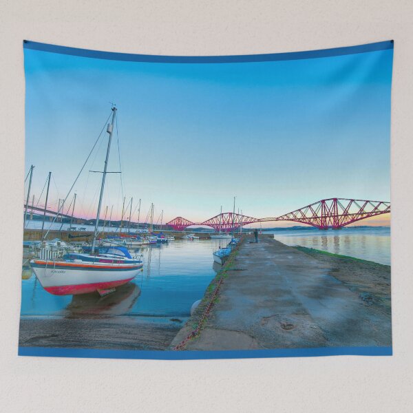 Item preview, Forth Bridges From Queensferry Harbour designed and sold by Alisonchambers2.