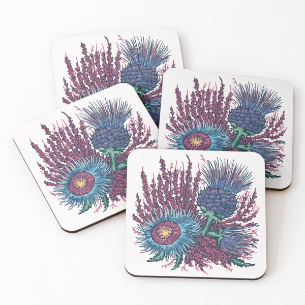Item preview, Strength of Scottish Flowers designed and sold by MarandSviet.