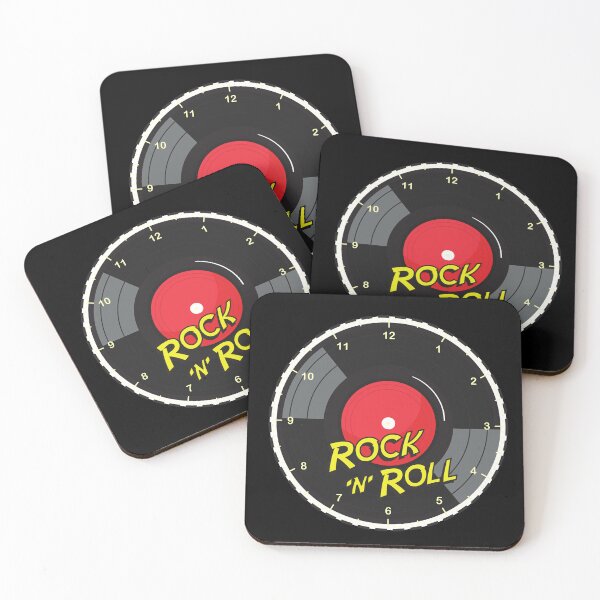Item preview, wall clock, vinyl record, rock and roll designed and sold by Numbers-Art.