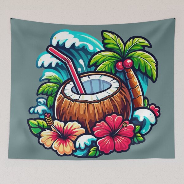 Item preview, Coconut Water designed and sold by Myra365Art.