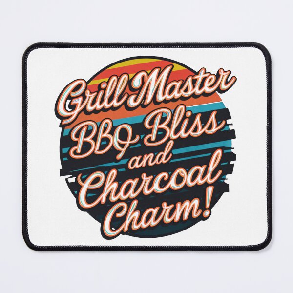Item preview, Sunset BBQ Bliss: Charcoal Charm and Grill Master Magic designed and sold by SplashTastic.