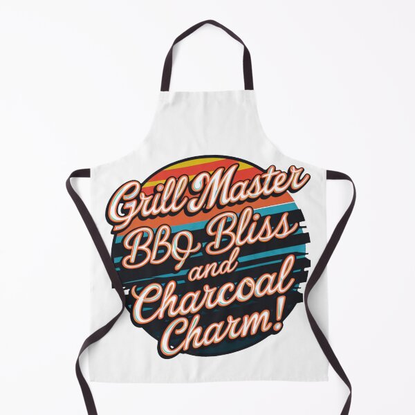 Item preview, Sunset BBQ Bliss: Charcoal Charm and Grill Master Magic designed and sold by SplashTastic.