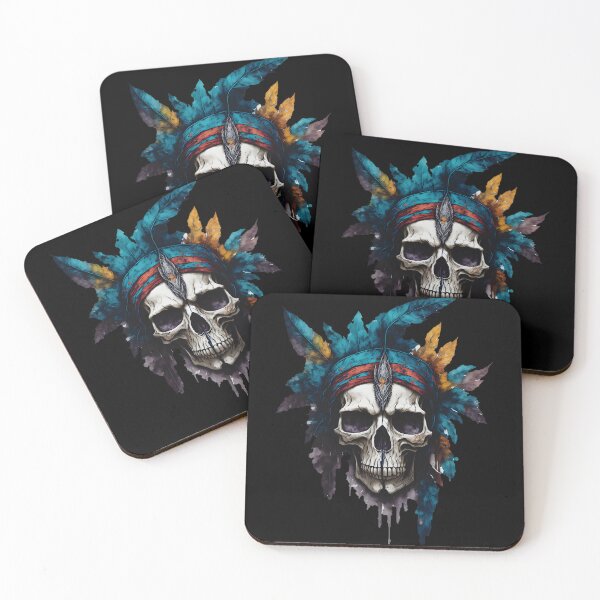 Item preview, Tribal Skull designed and sold by Magic-almix.