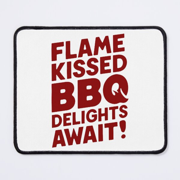 Item preview, FLAME KISSED BBQ DELIGHTS AWAIT! designed and sold by SplashTastic.