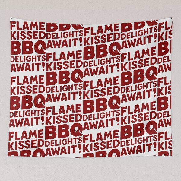 Item preview, FLAME KISSED BBQ DELIGHTS AWAIT! designed and sold by SplashTastic.