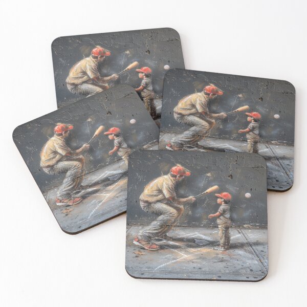 Item preview, Chalk Art of Baseball Teaching Moment designed and sold by palmyst.