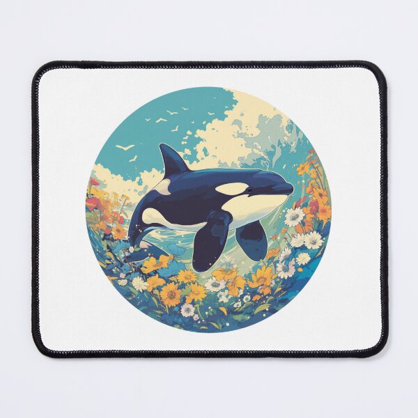 Item preview, Orca // Endangered species // Killer Whale // Animal in danger // Aquatic Animal designed and sold by SMARTKIT DESIGNAGENCY.