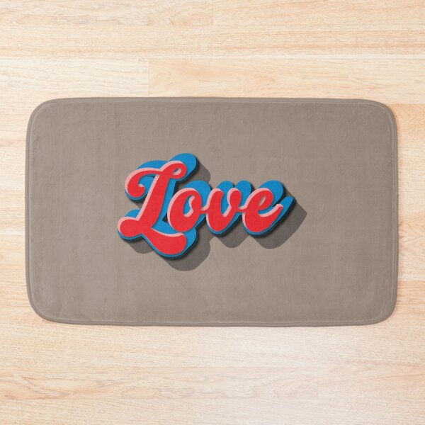 Item preview, Love typography with shadows designed and sold by trepiu.