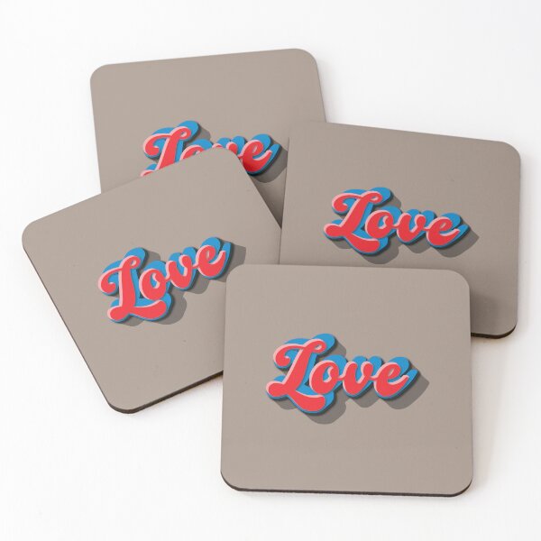 Item preview, Love typography with shadows designed and sold by trepiu.