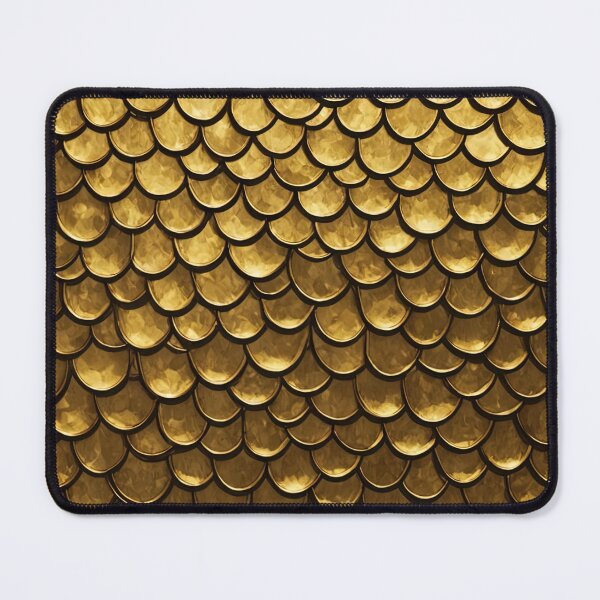 Item preview, Golden fish scales covering designed and sold by filusattila.