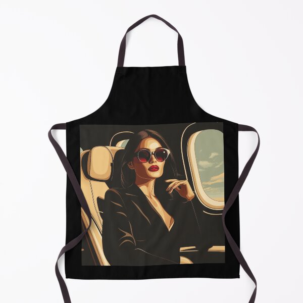 Item preview, Stylish Businesswoman on Private Flight designed and sold by palmyst.