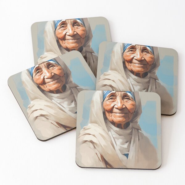 Item preview, Portrait of Mother Theresa designed and sold by i-portraits.