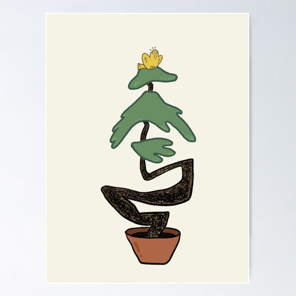 Item preview, pine tree potted plant designed and sold by SHOAL STUDIO.