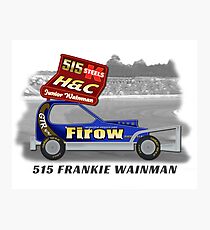Frankie Wainman Jnr 515 Brisca F1 full coloured car Photographic Print