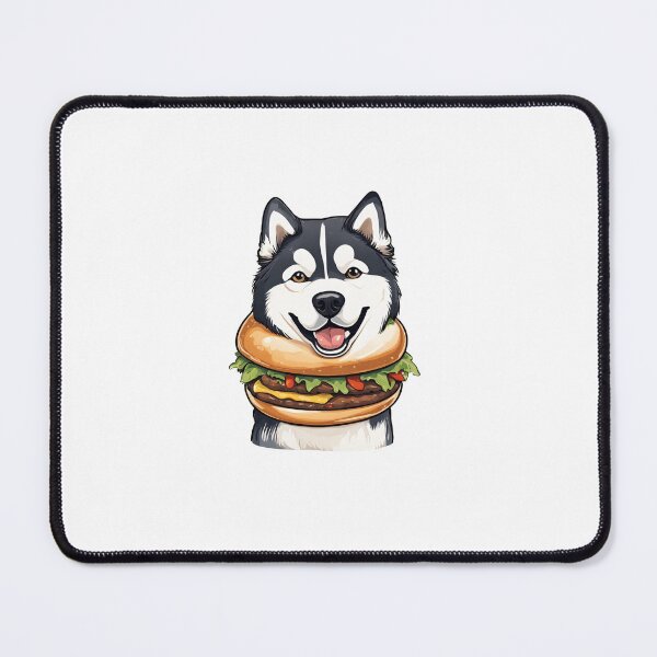 Item preview, Funny Siberian Husky Burger Boy  designed and sold by GoodyPaws.