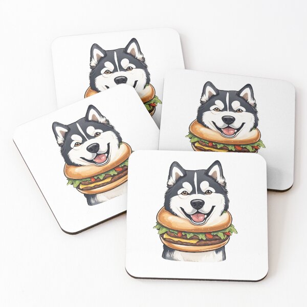 Item preview, Funny Siberian Husky Burger Boy designed and sold by GoodyPaws.